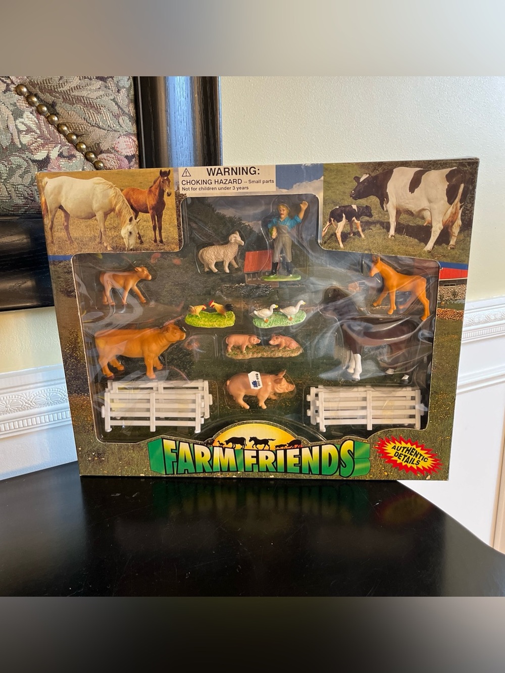 Vintage 1994 NIB Farm Friends animals with authentic details
